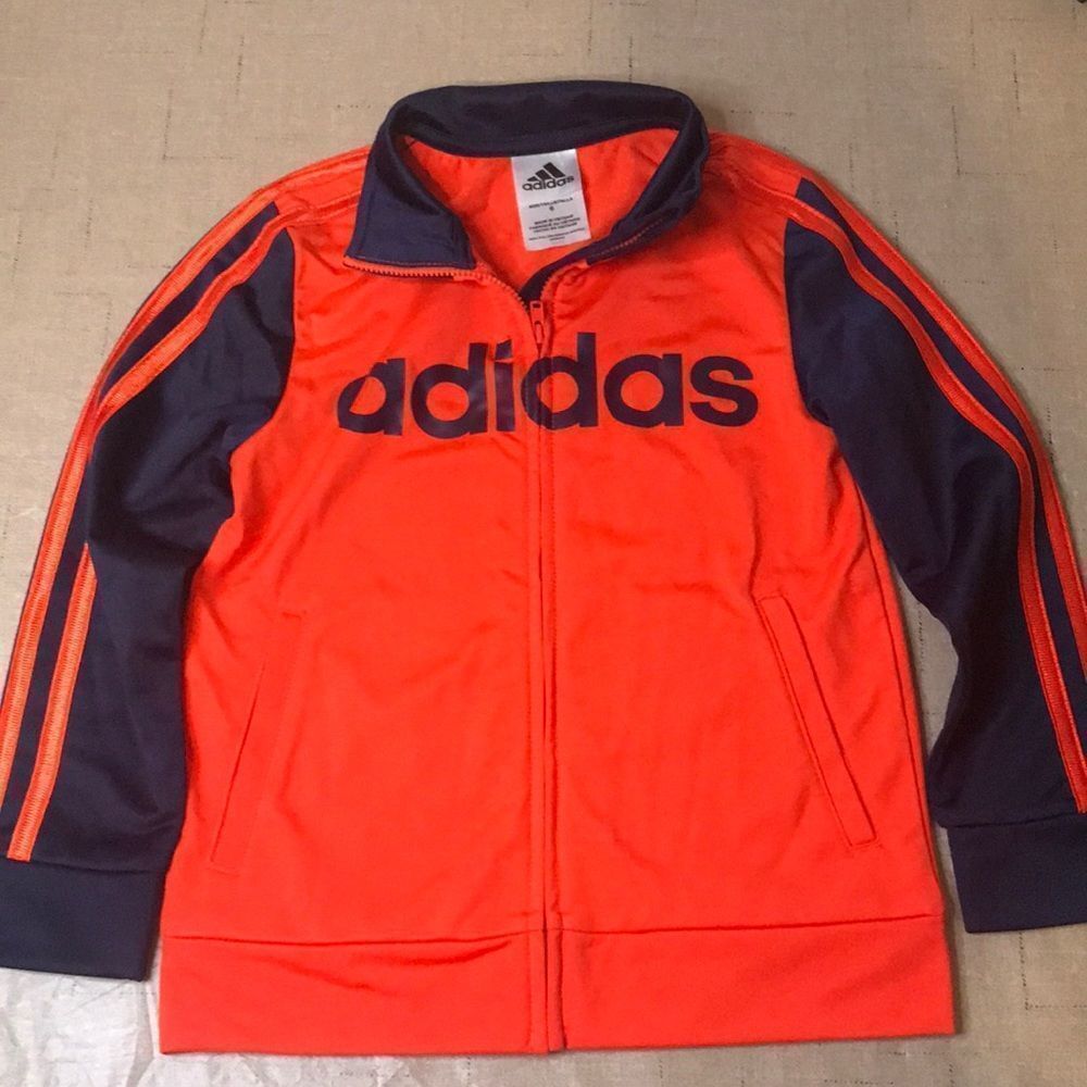 Adidas Kids Size 6 Zip Jacket